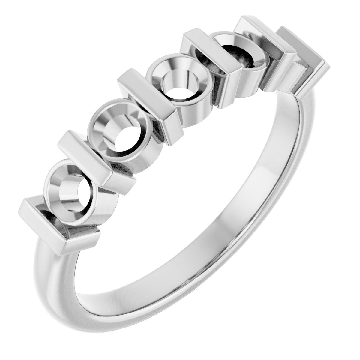 Five-Stone Anniversary Band
