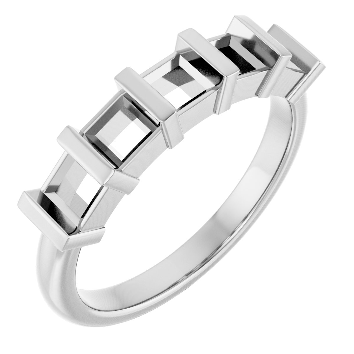Five-Stone Anniversary Band