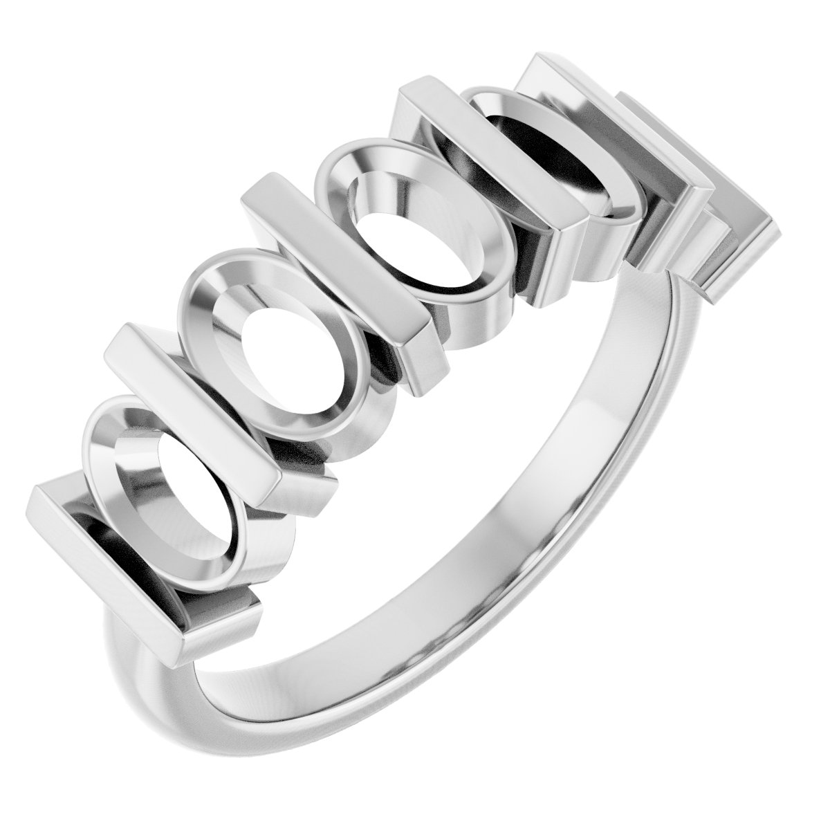 Five-Stone Anniversary Band