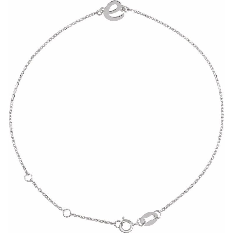 Script Initial Bracelet