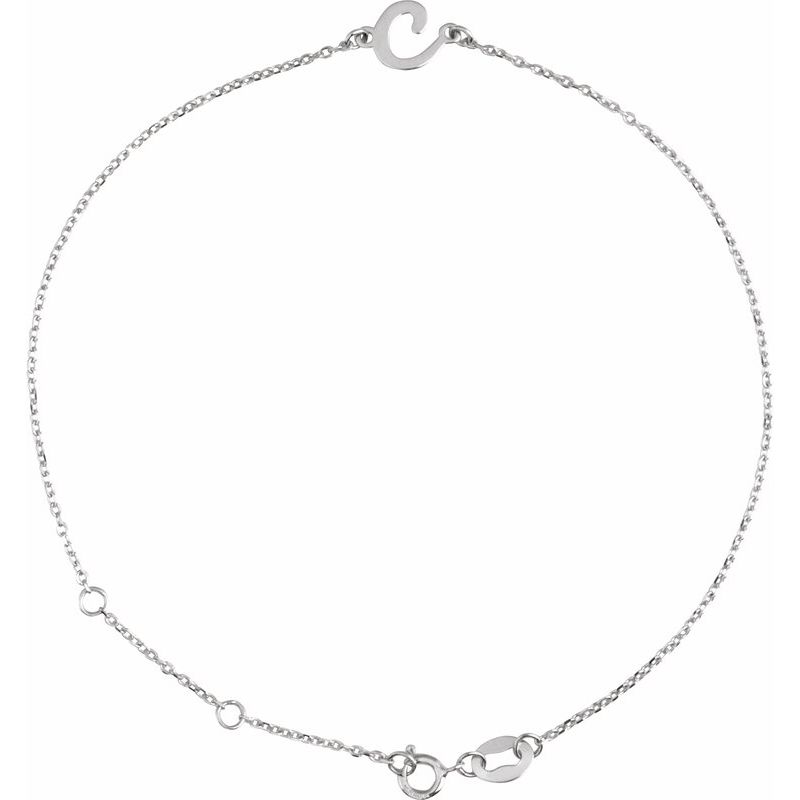 Script Initial Bracelet