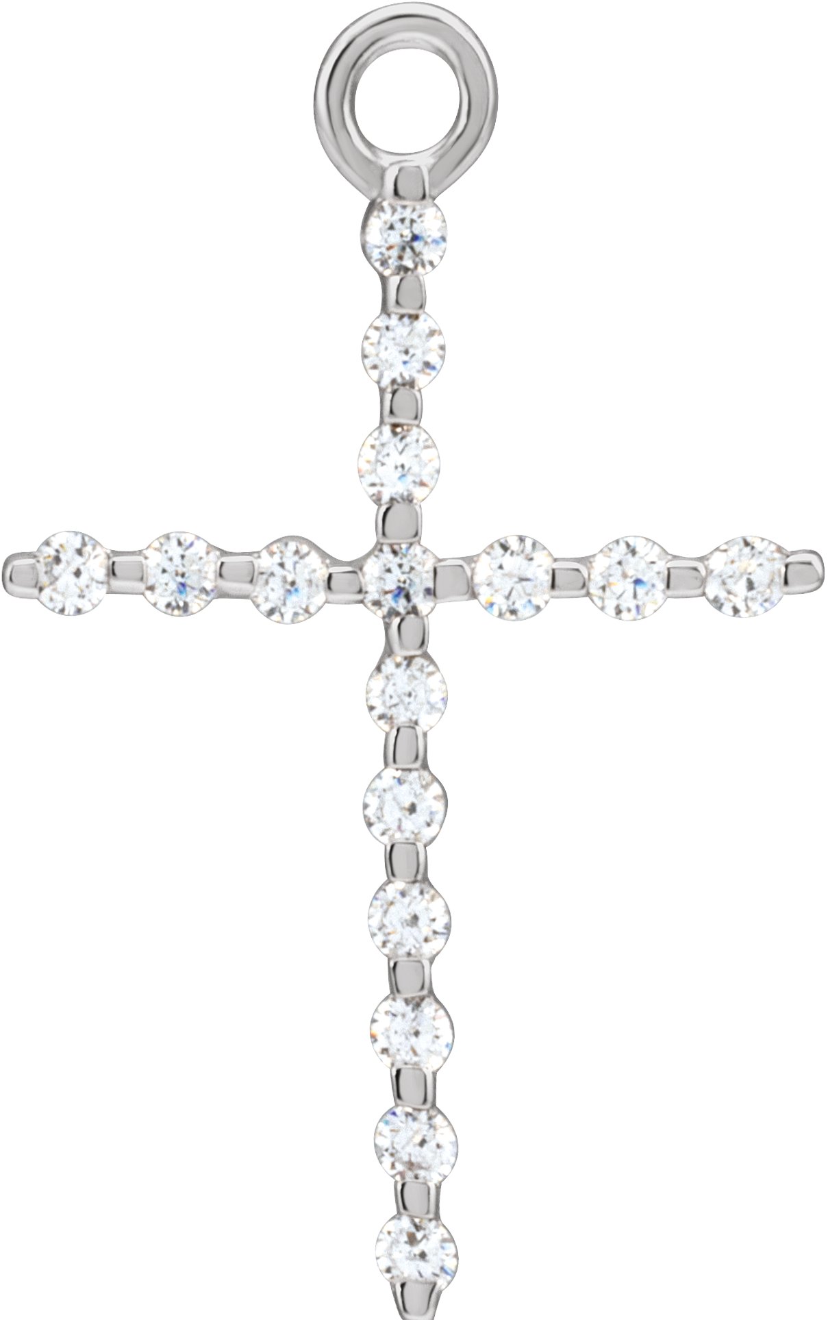 Accented Cross Dangle
