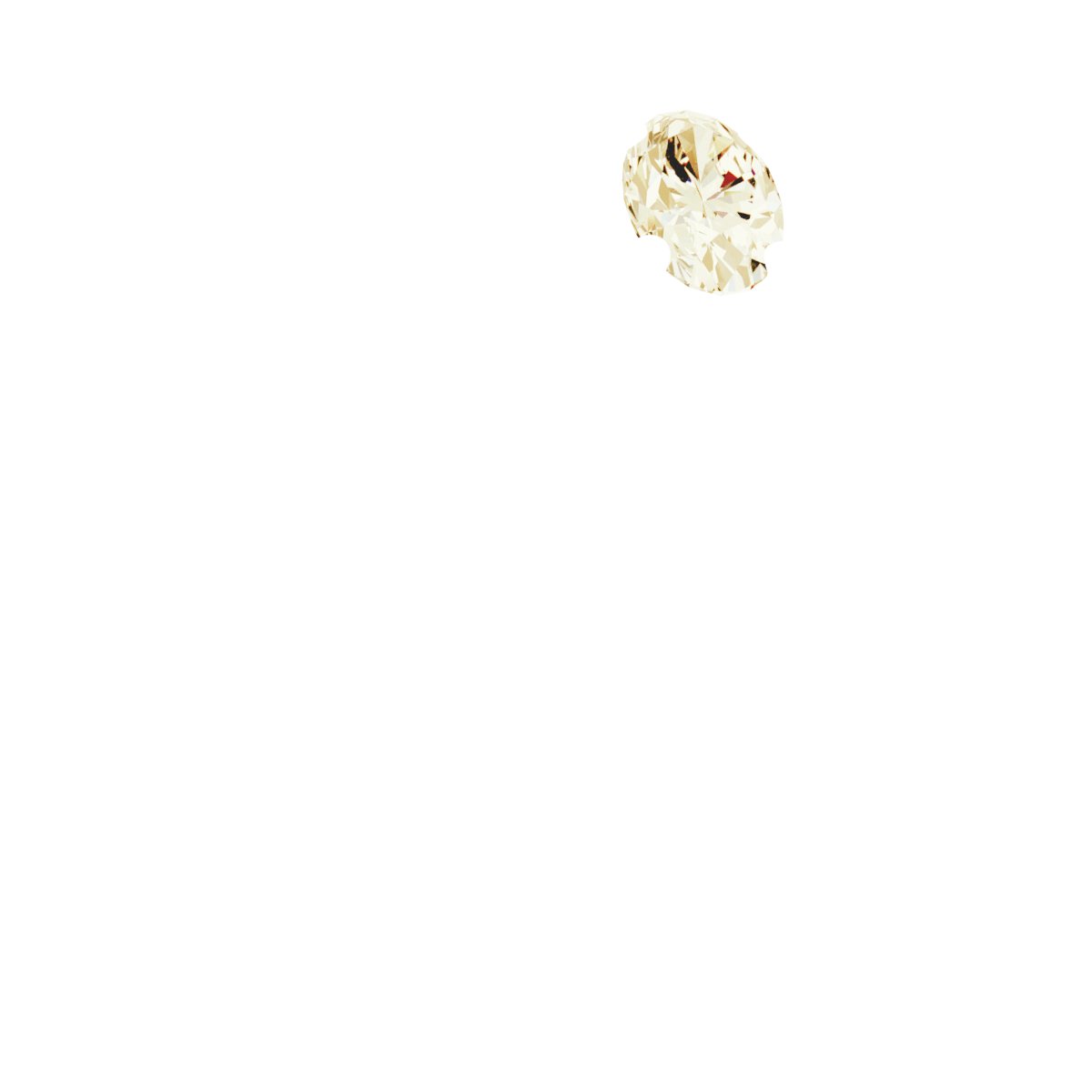 Two-Stone Bypass Engagement Ring