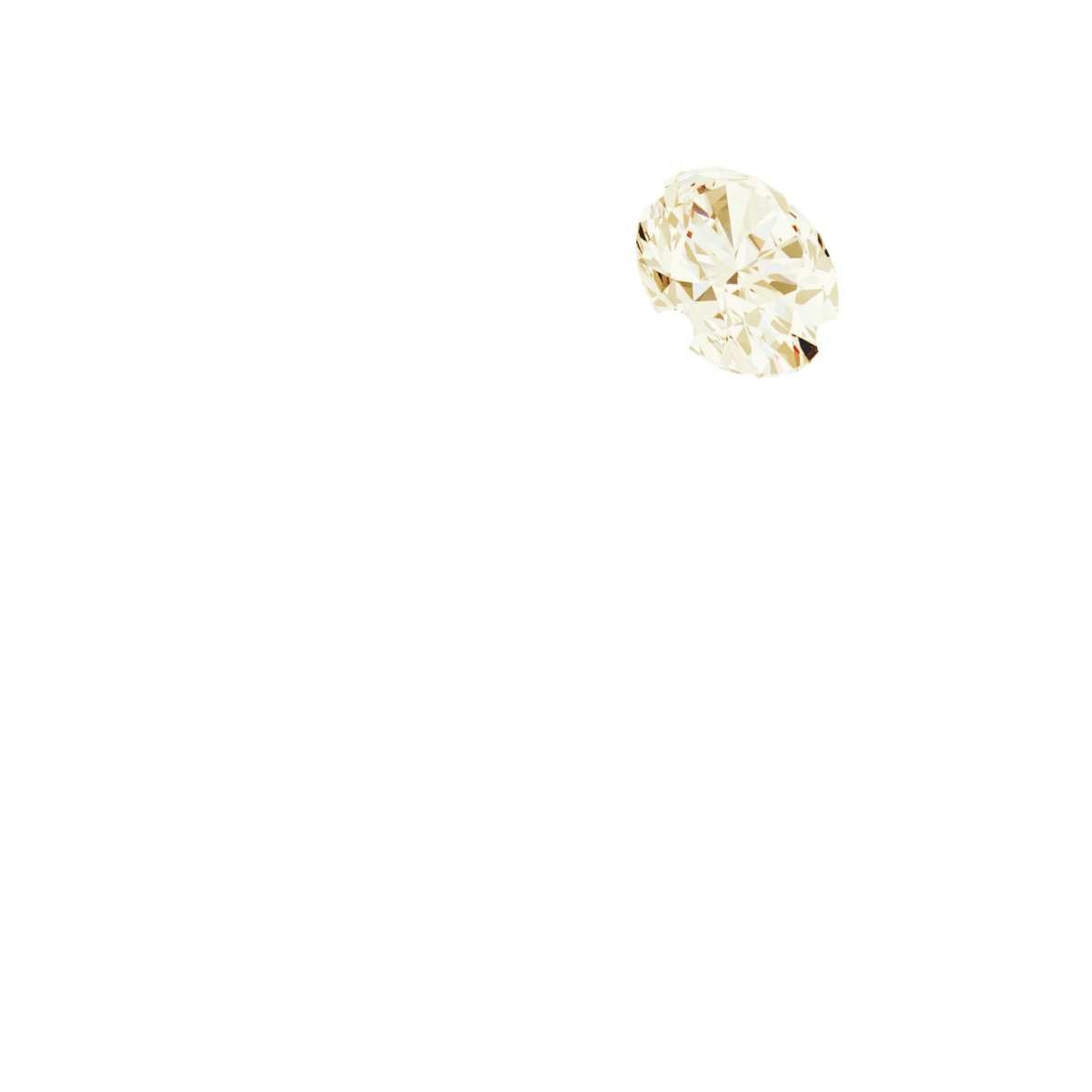 Two-Stone Bypass Engagement Ring