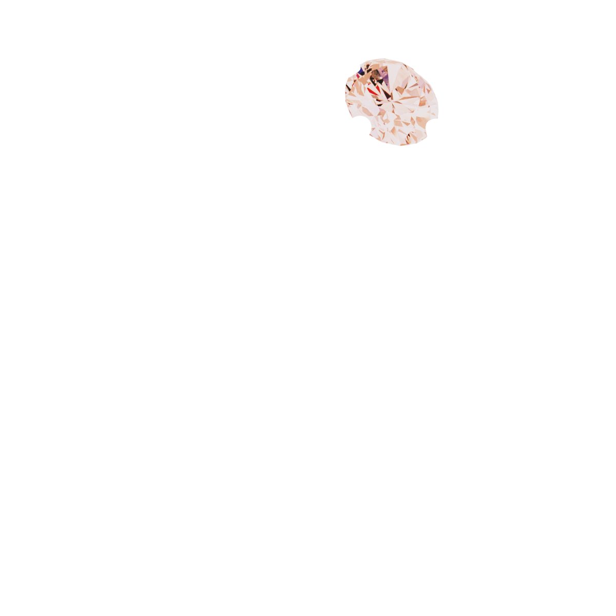 Two-Stone Bypass Engagement Ring