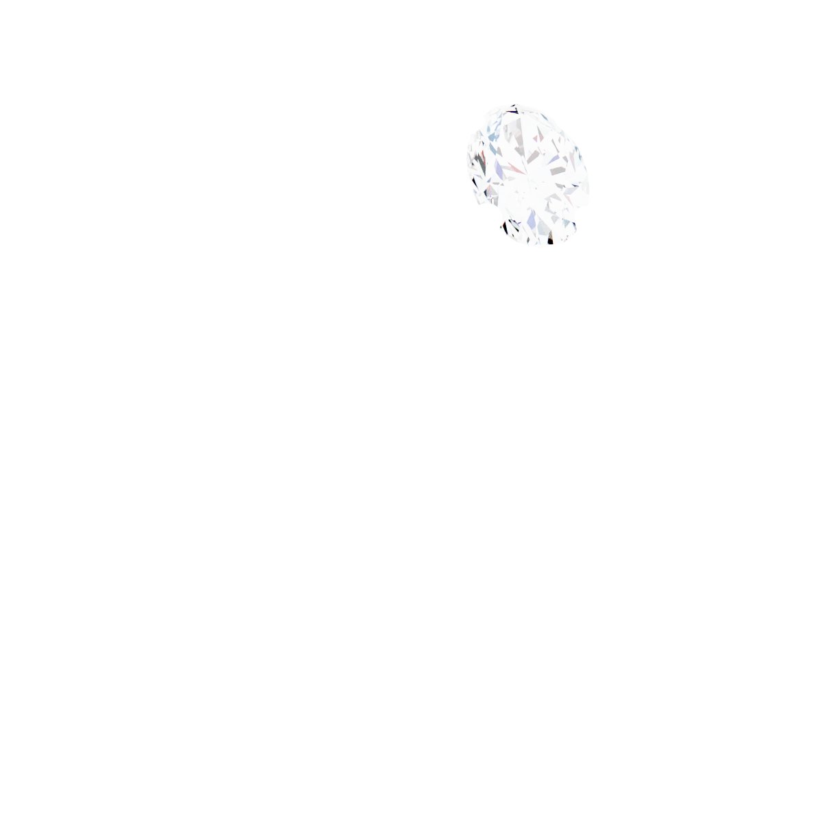 Two-Stone Bypass Engagement Ring
