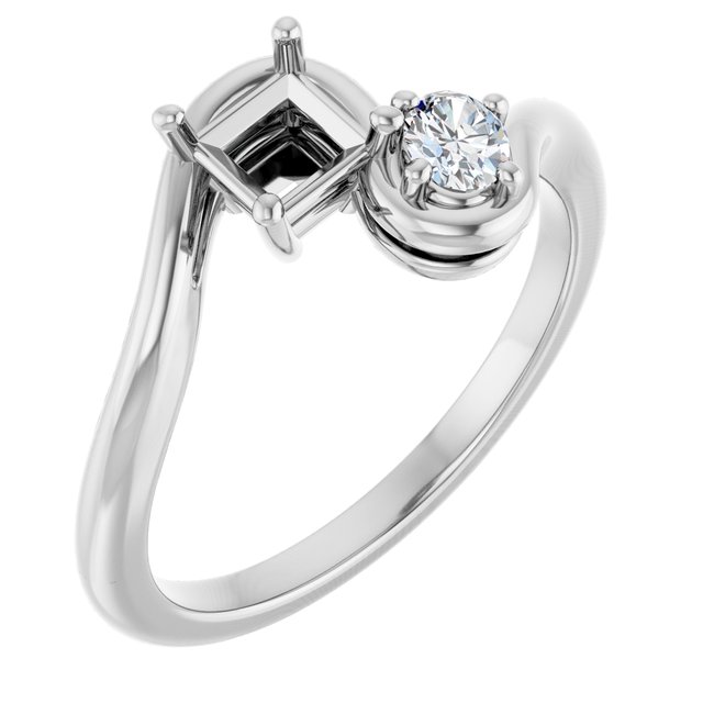 14k White Gold