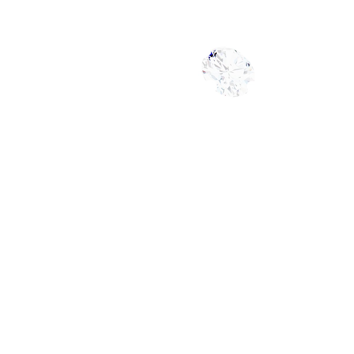 Two-Stone Bypass Engagement Ring