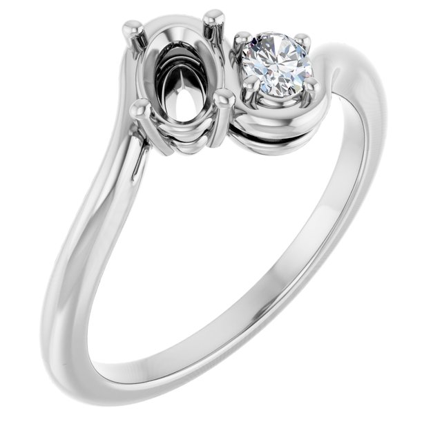 14k White Gold