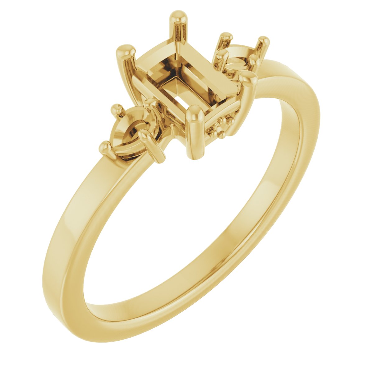 Three-Stone Engagement Ring