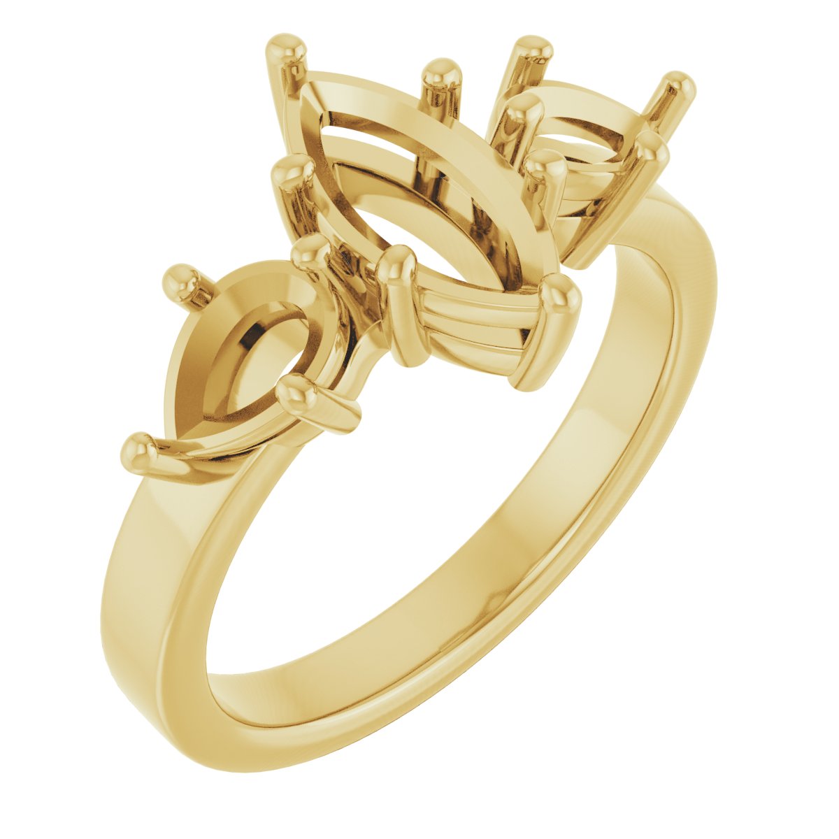 Three-Stone Engagement Ring