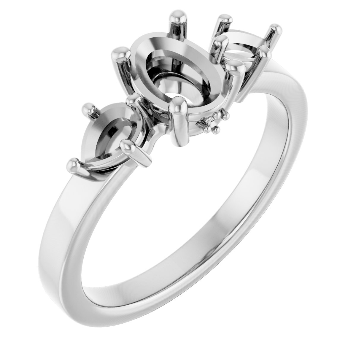 Three-Stone Engagement Ring
