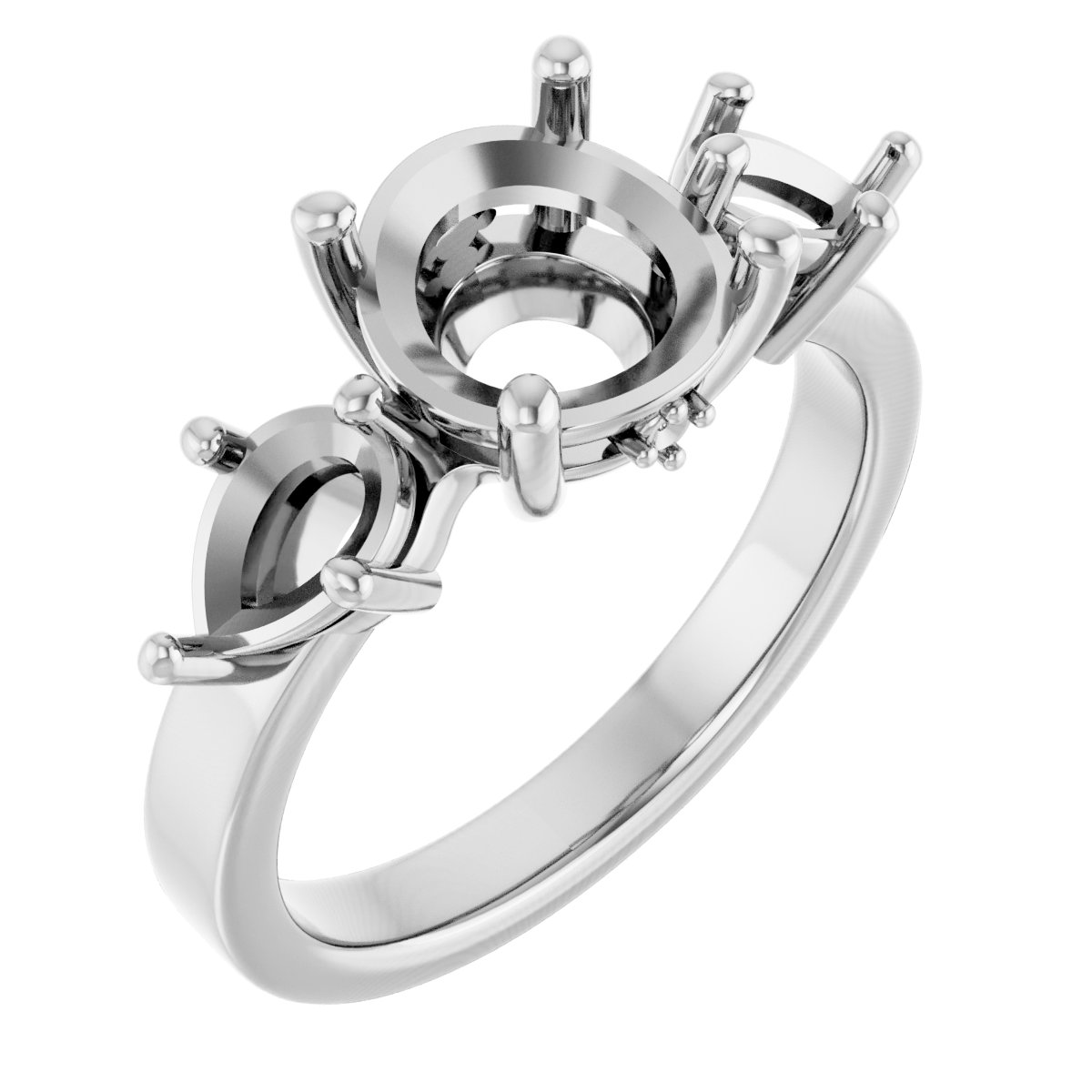 Three-Stone Engagement Ring