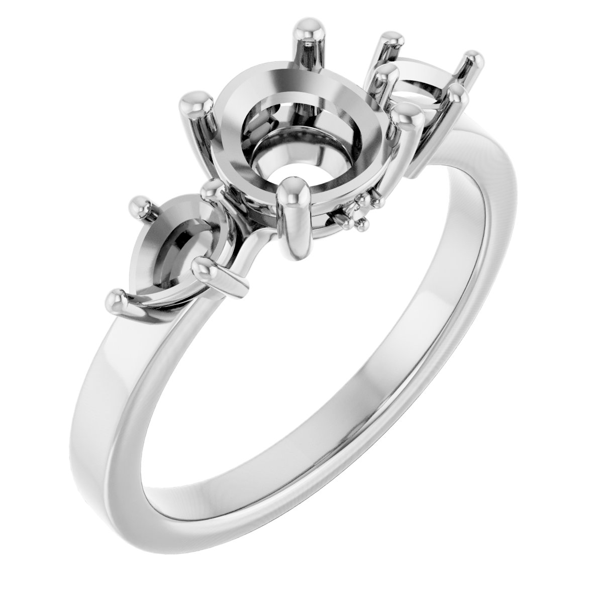 Three-Stone Engagement Ring