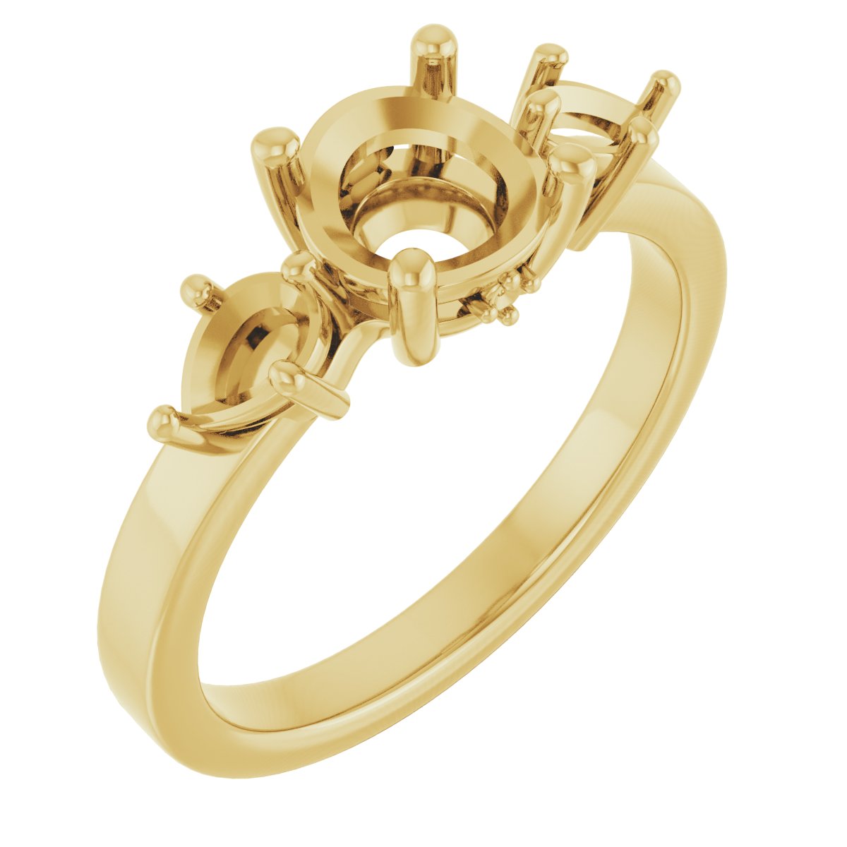 Three-Stone Engagement Ring