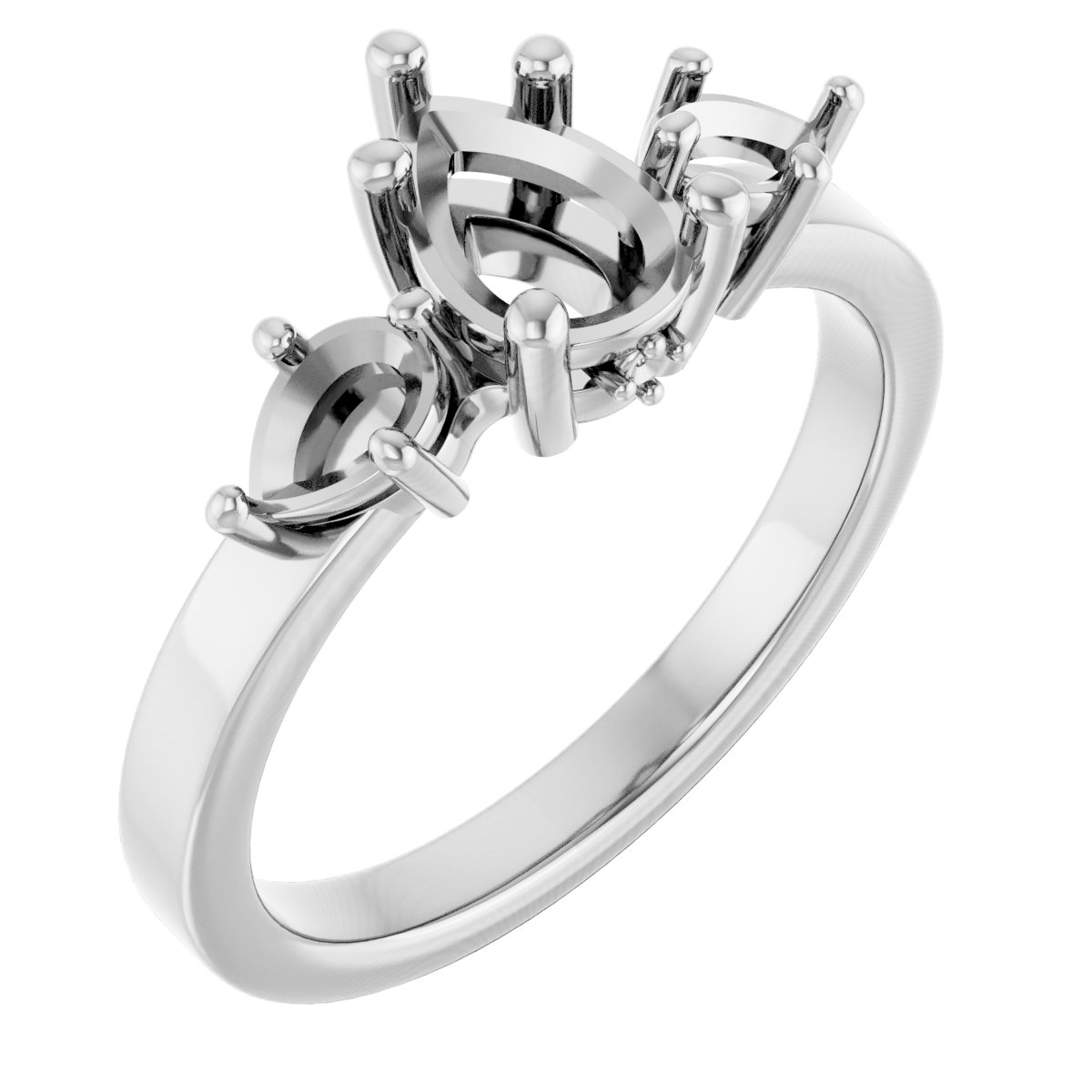 Three-Stone Engagement Ring