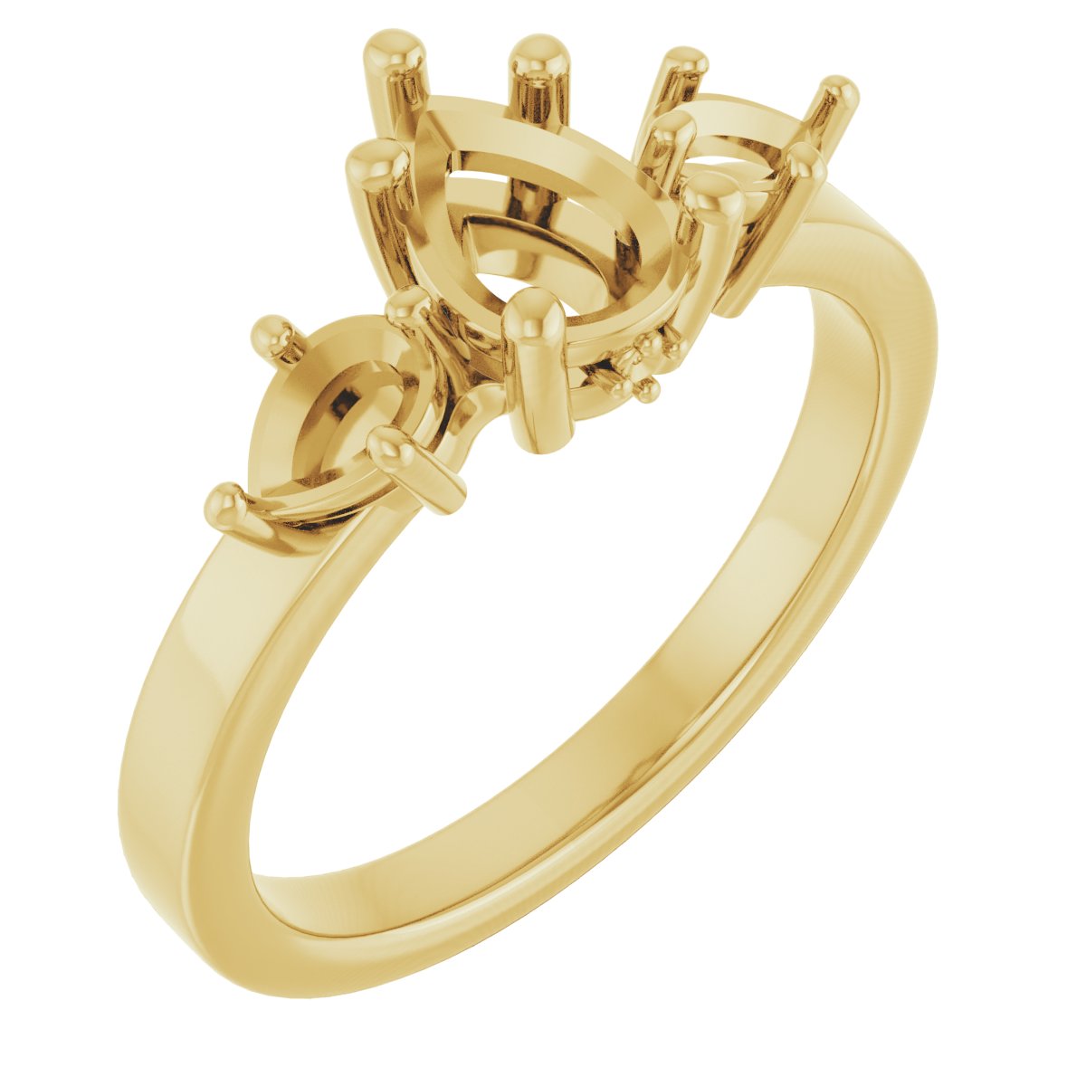 Three-Stone Engagement Ring