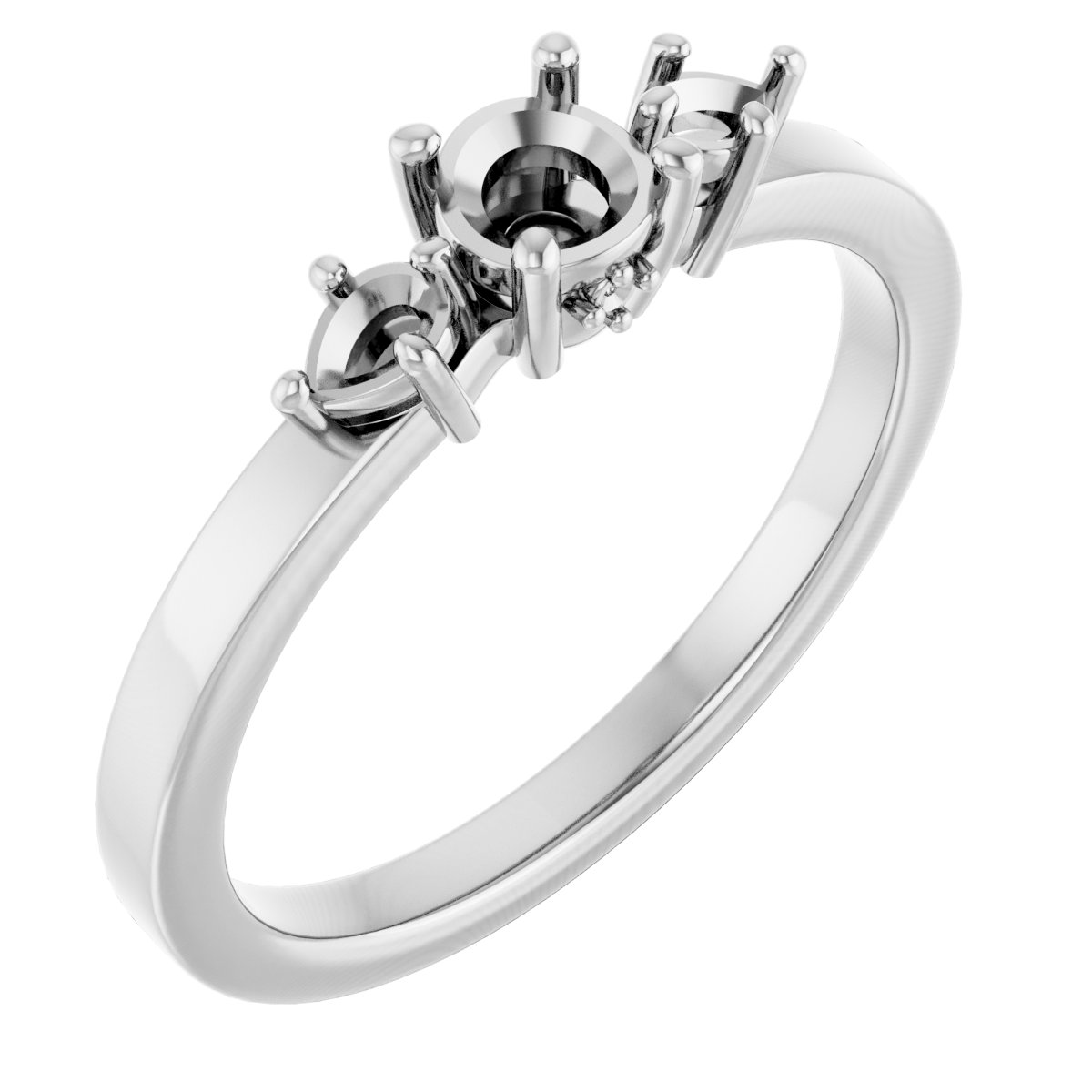 Three-Stone Engagement Ring