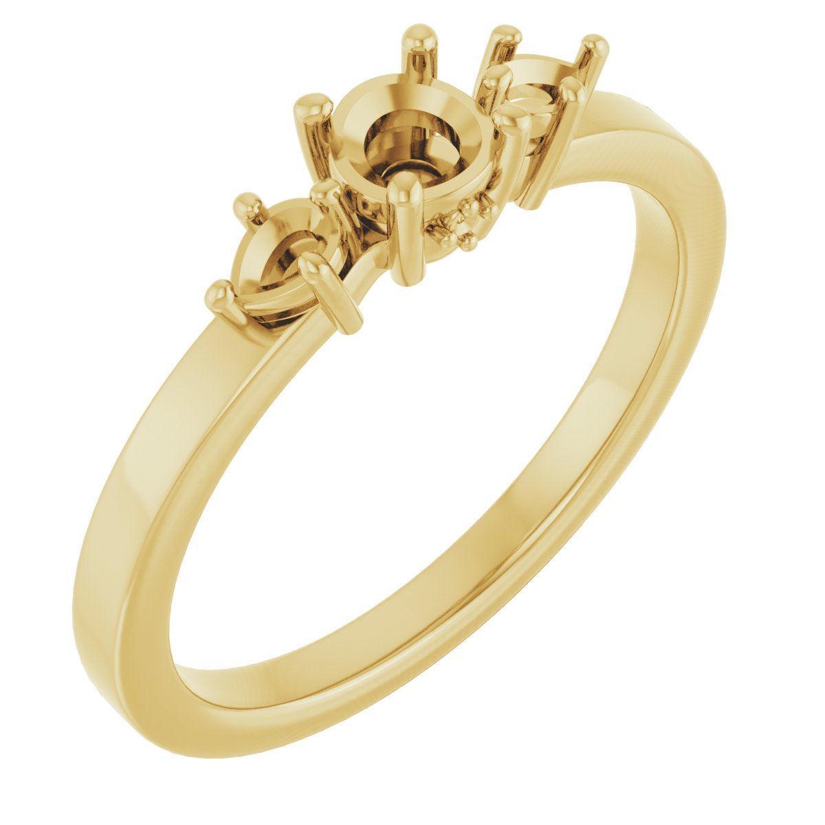 Three-Stone Engagement Ring