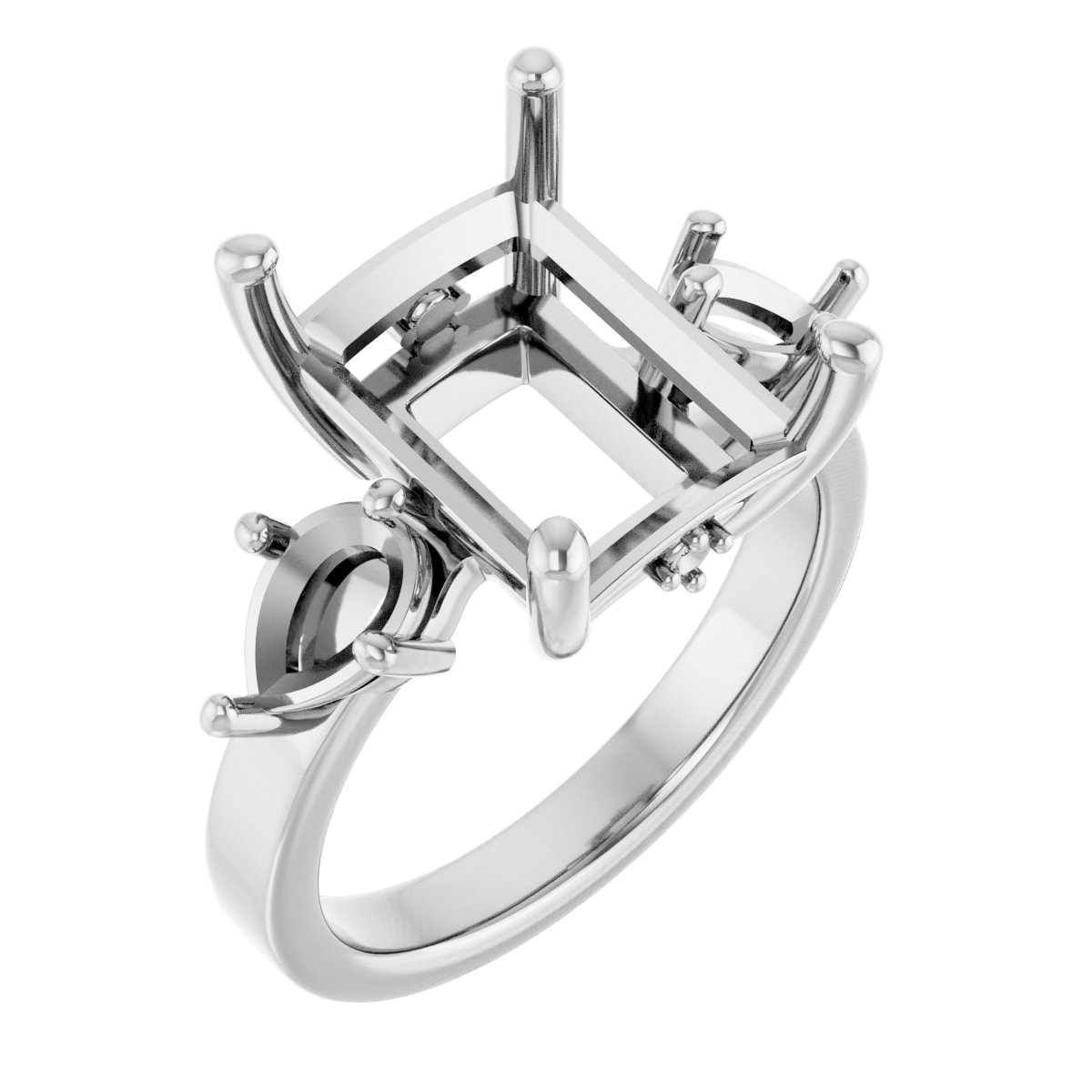 Three-Stone Engagement Ring