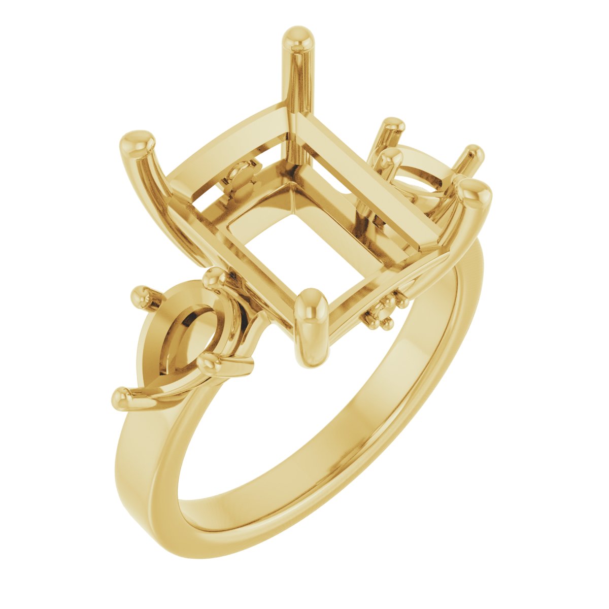 Three-Stone Engagement Ring