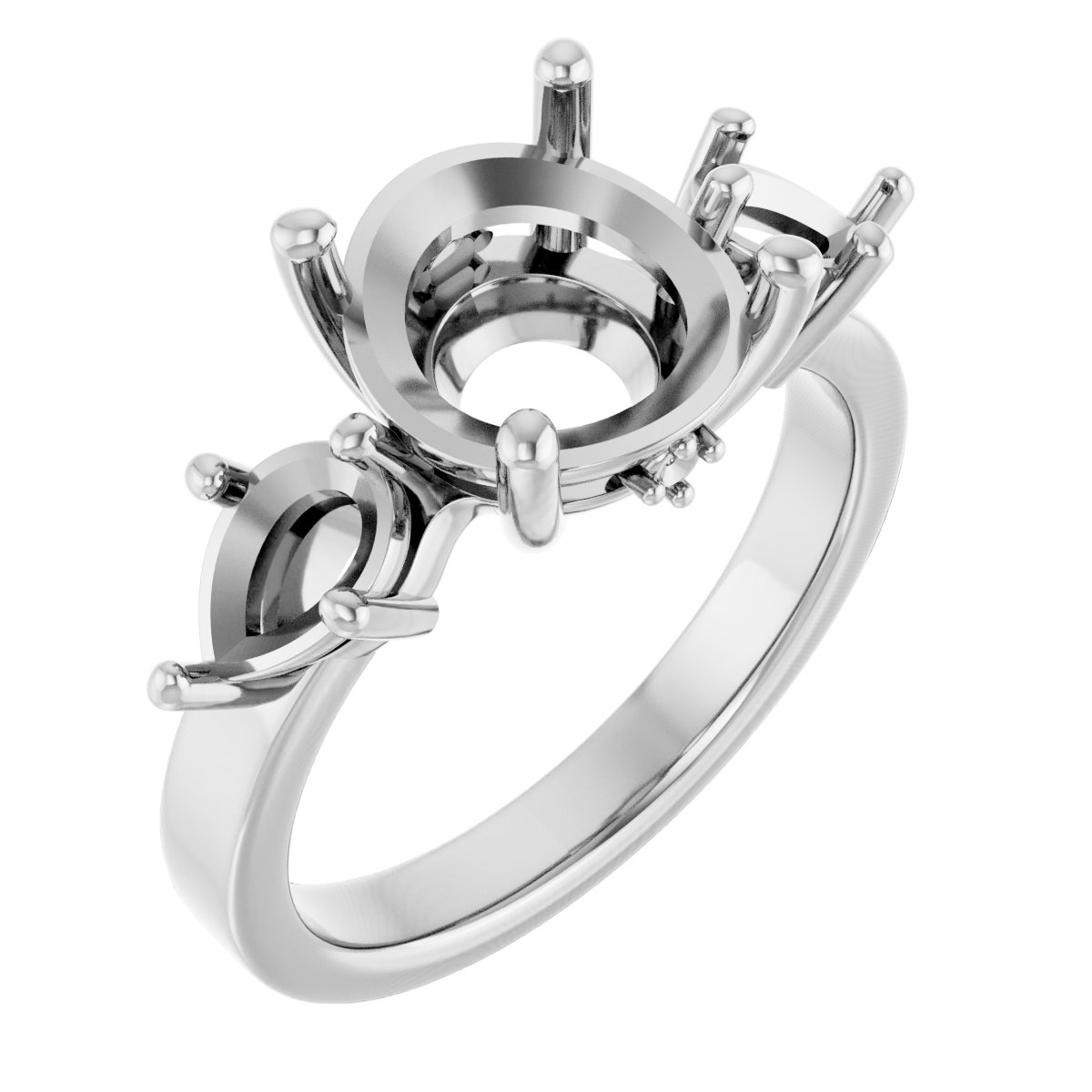 Three-Stone Engagement Ring