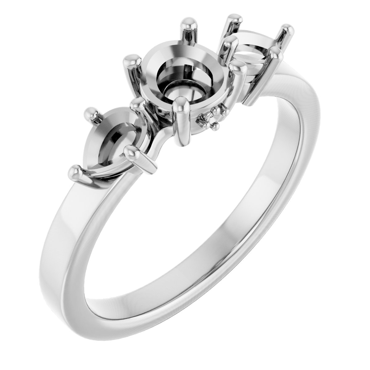Three-Stone Engagement Ring