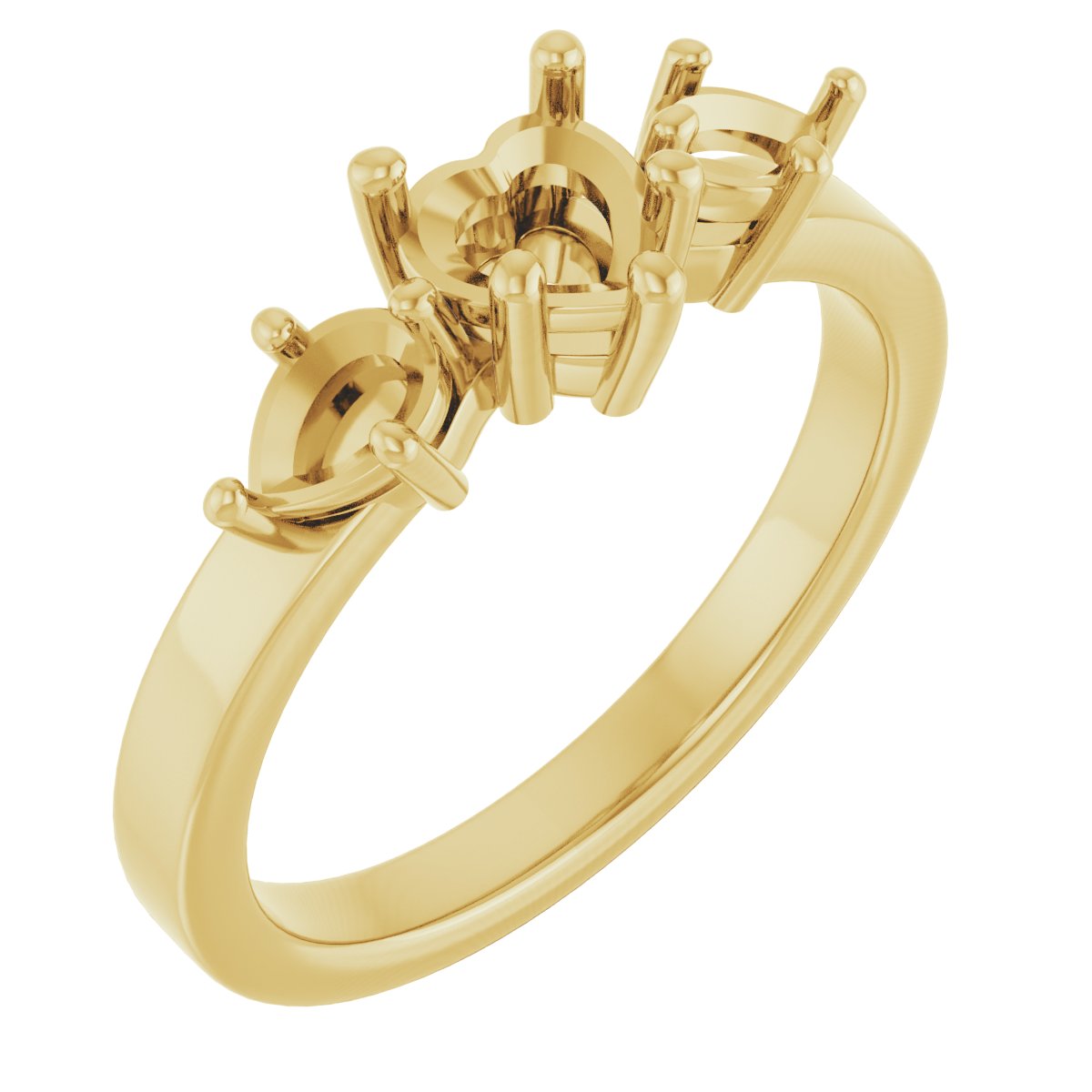 Three-Stone Engagement Ring