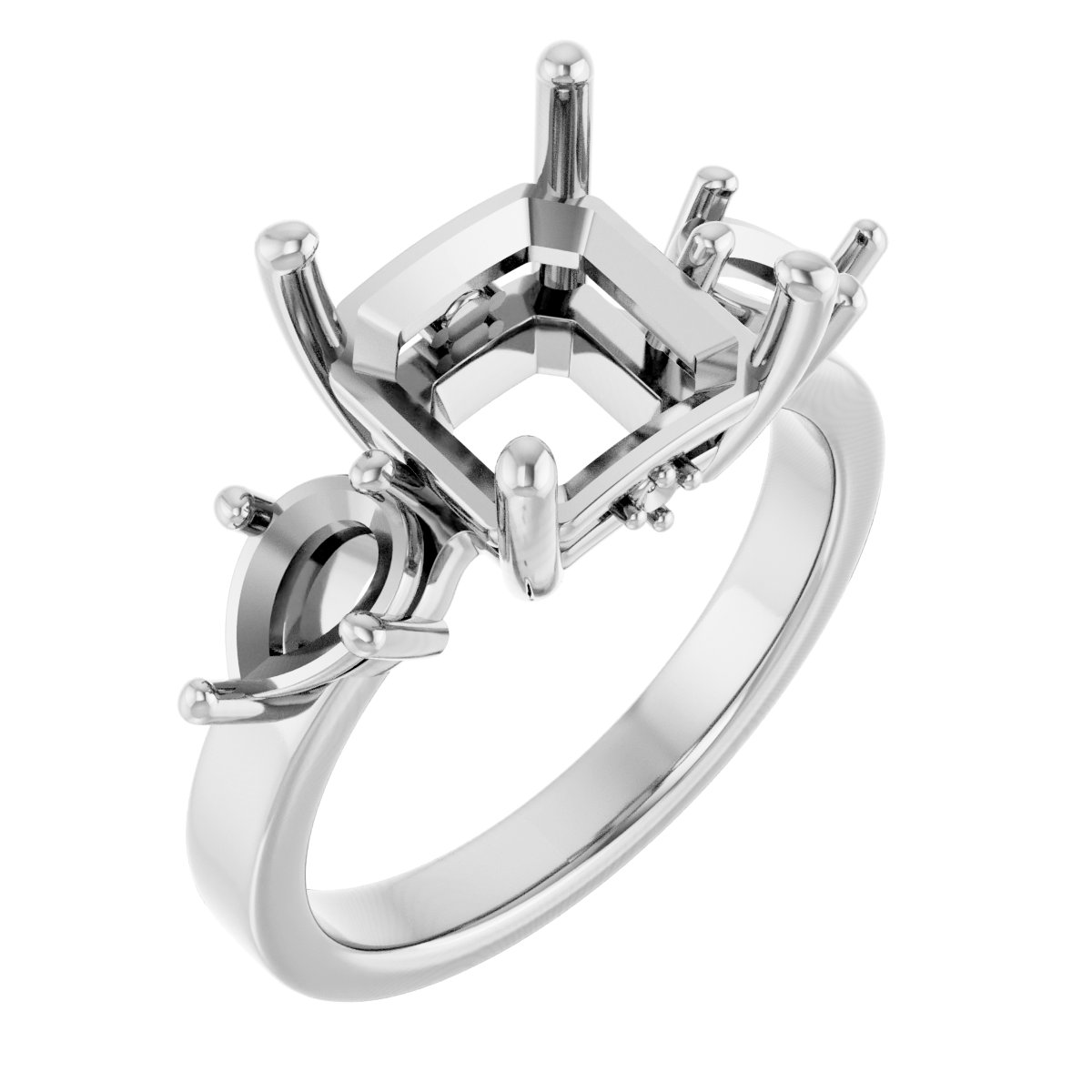 Three-Stone Engagement Ring