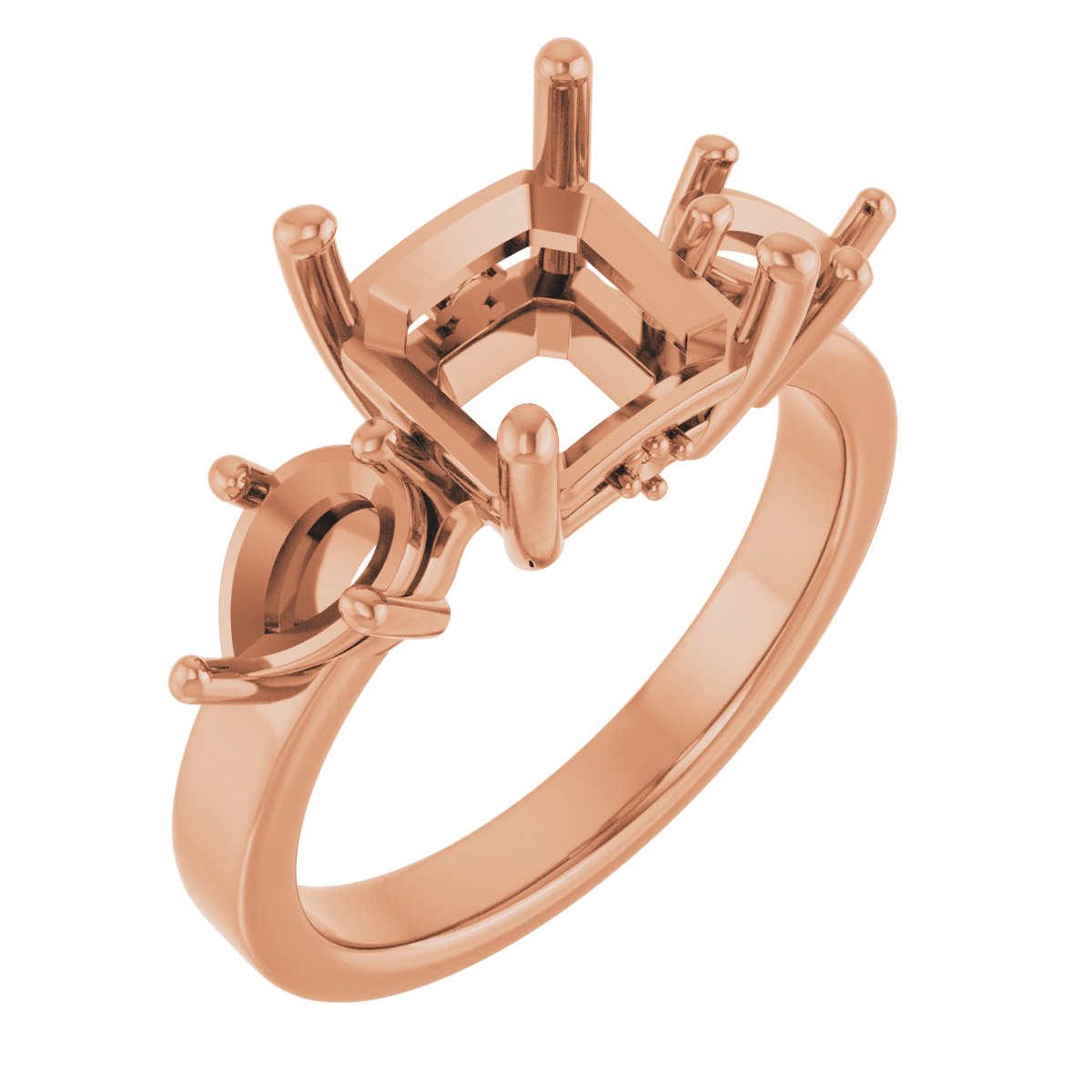 Three-Stone Engagement Ring