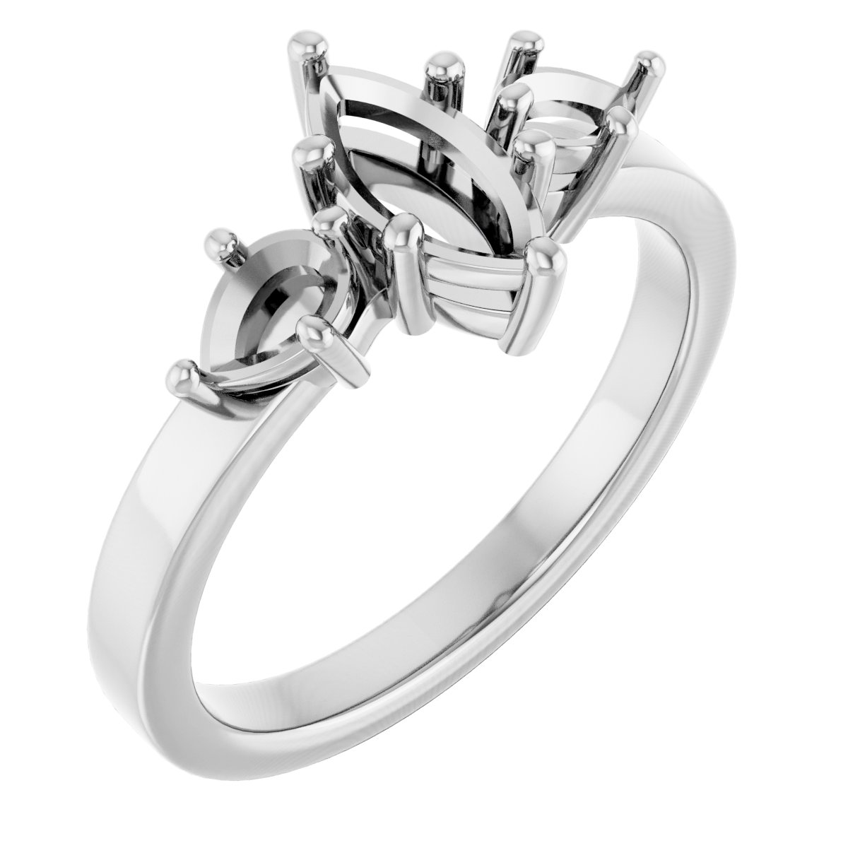 Three-Stone Engagement Ring