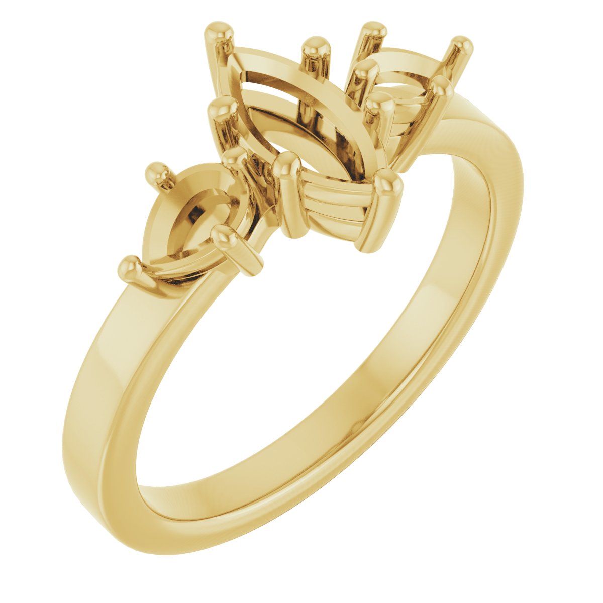 Three-Stone Engagement Ring