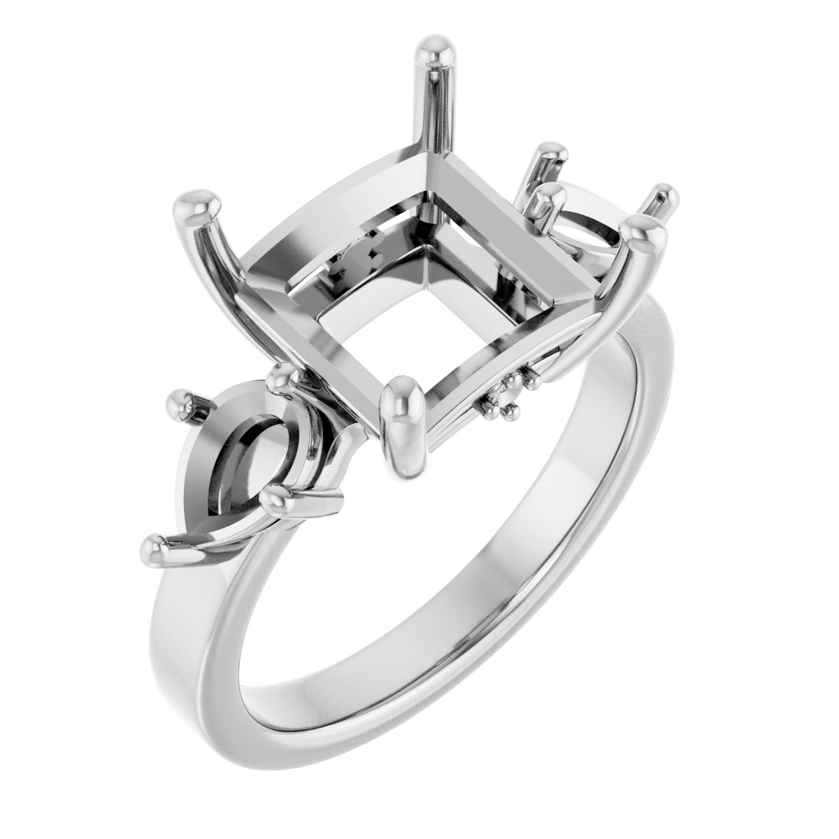 Three-Stone Engagement Ring