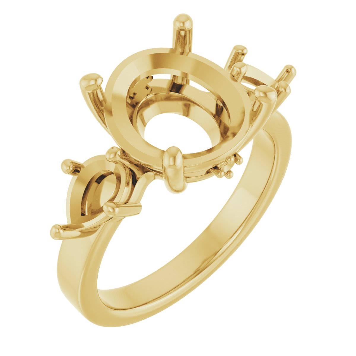 Three-Stone Engagement Ring