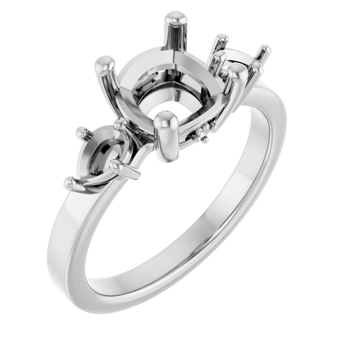Three-Stone Engagement Ring