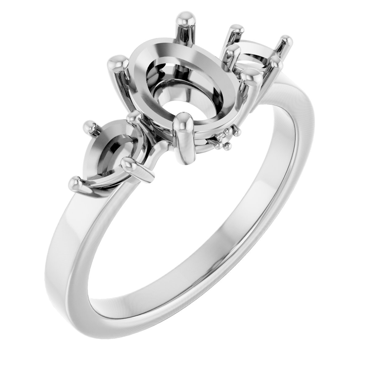 Three-Stone Engagement Ring