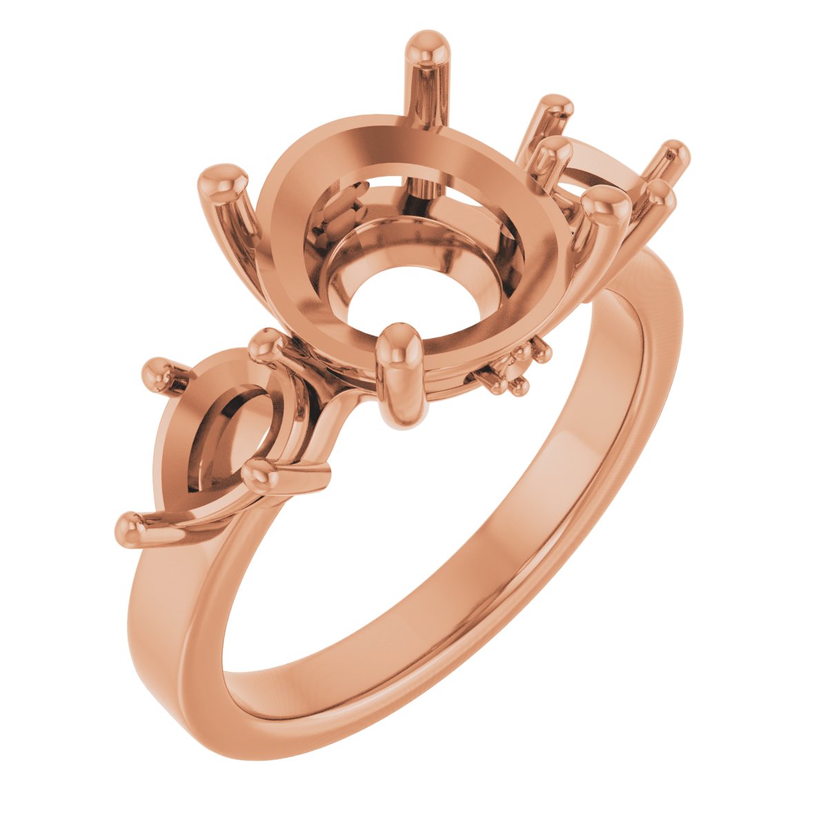 Three-Stone Engagement Ring