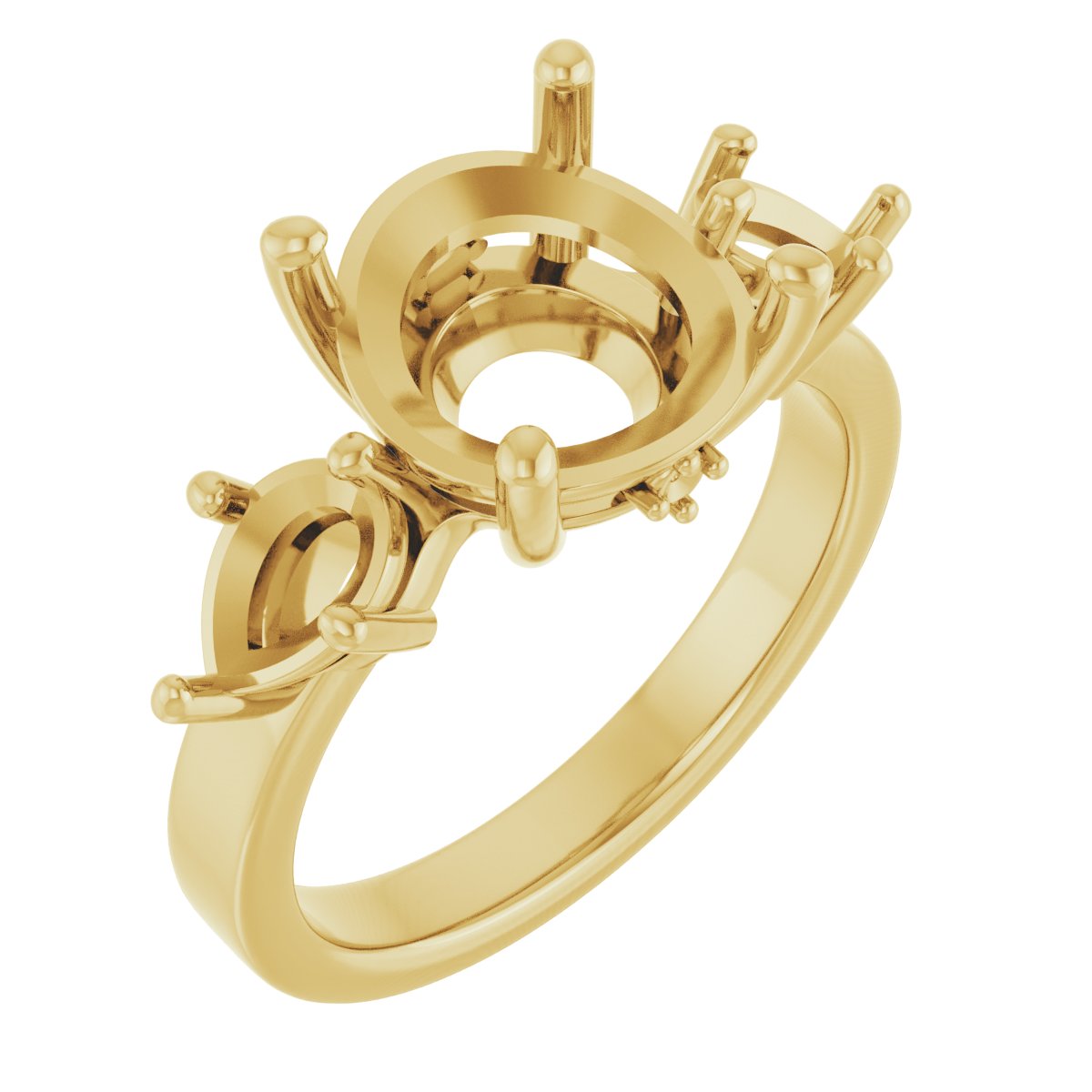 Three-Stone Engagement Ring