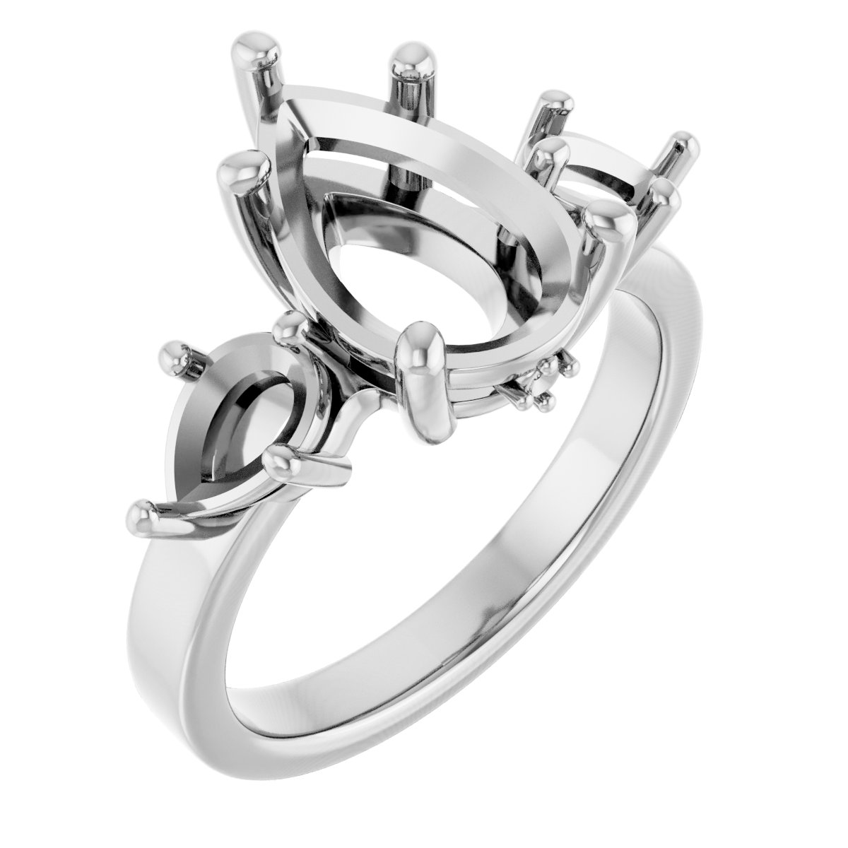 Three-Stone Engagement Ring
