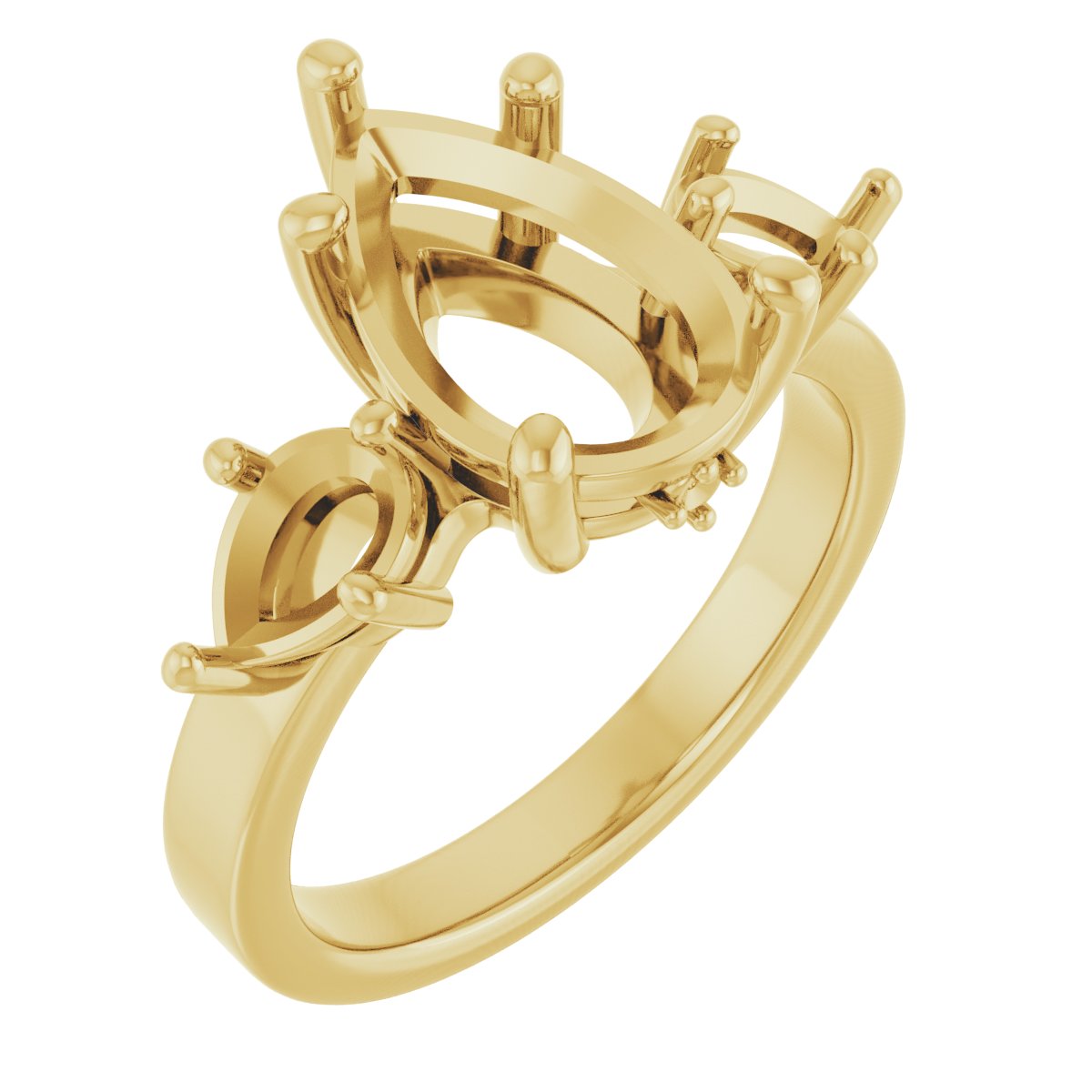 Three-Stone Engagement Ring