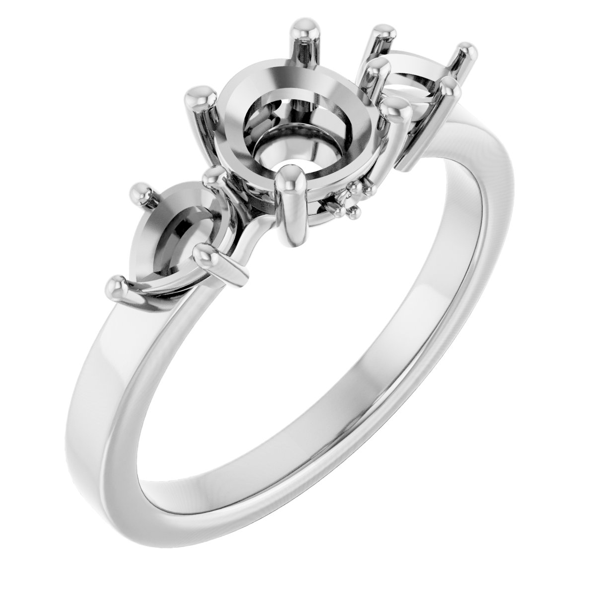 Three-Stone Engagement Ring