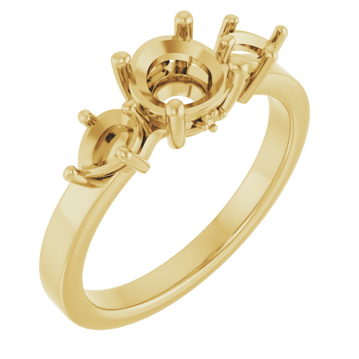 Three-Stone Engagement Ring