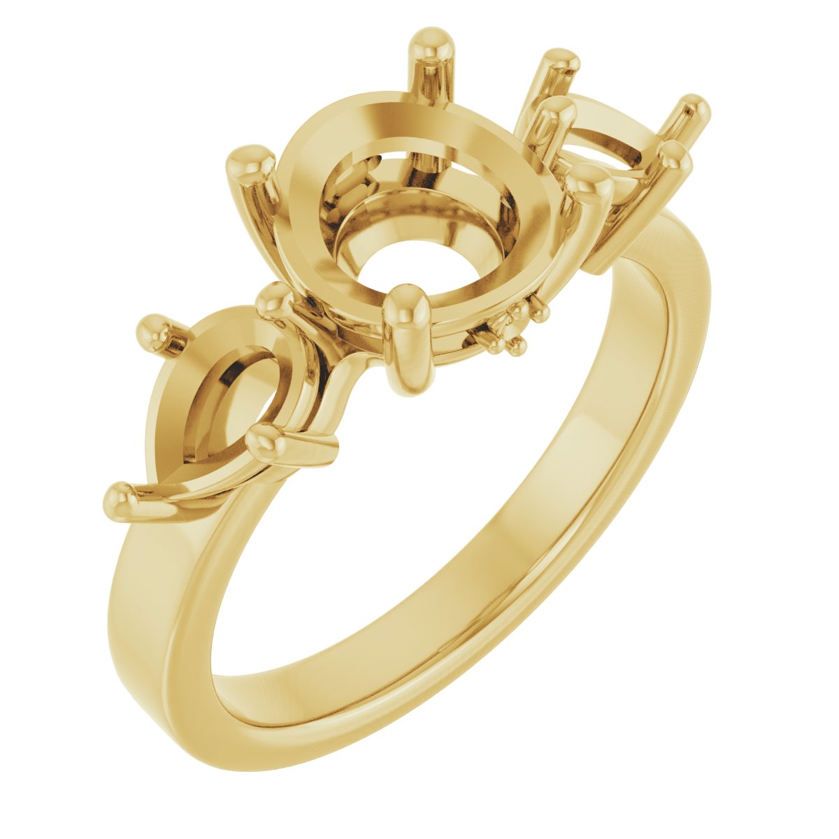Three-Stone Engagement Ring