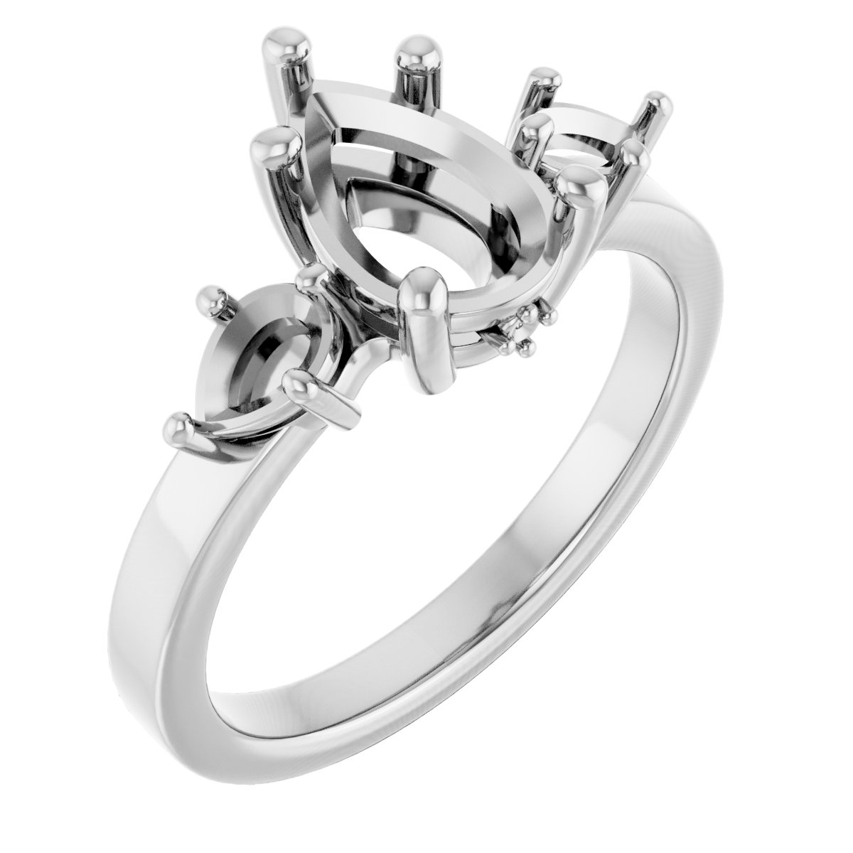 Three-Stone Engagement Ring