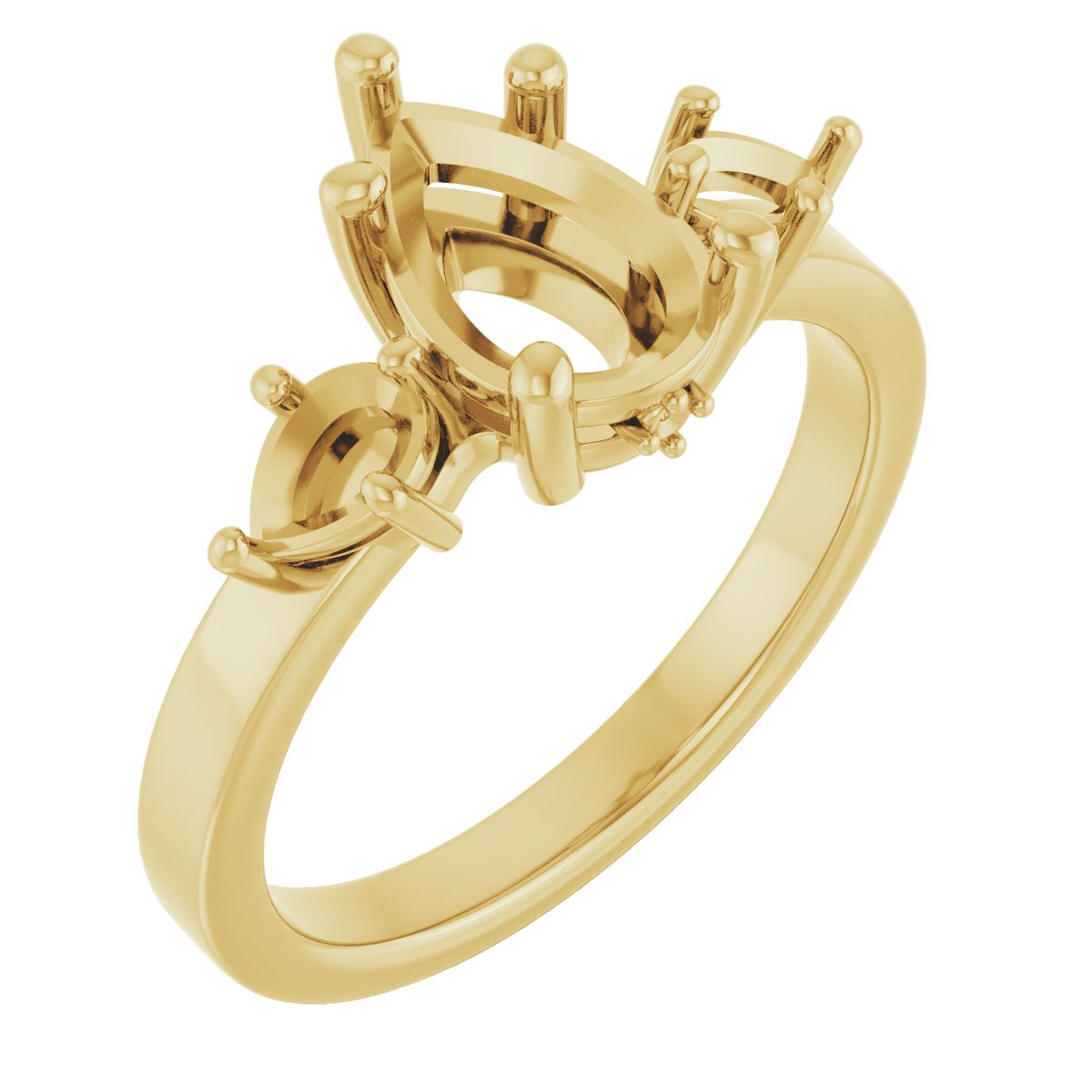 Three-Stone Engagement Ring