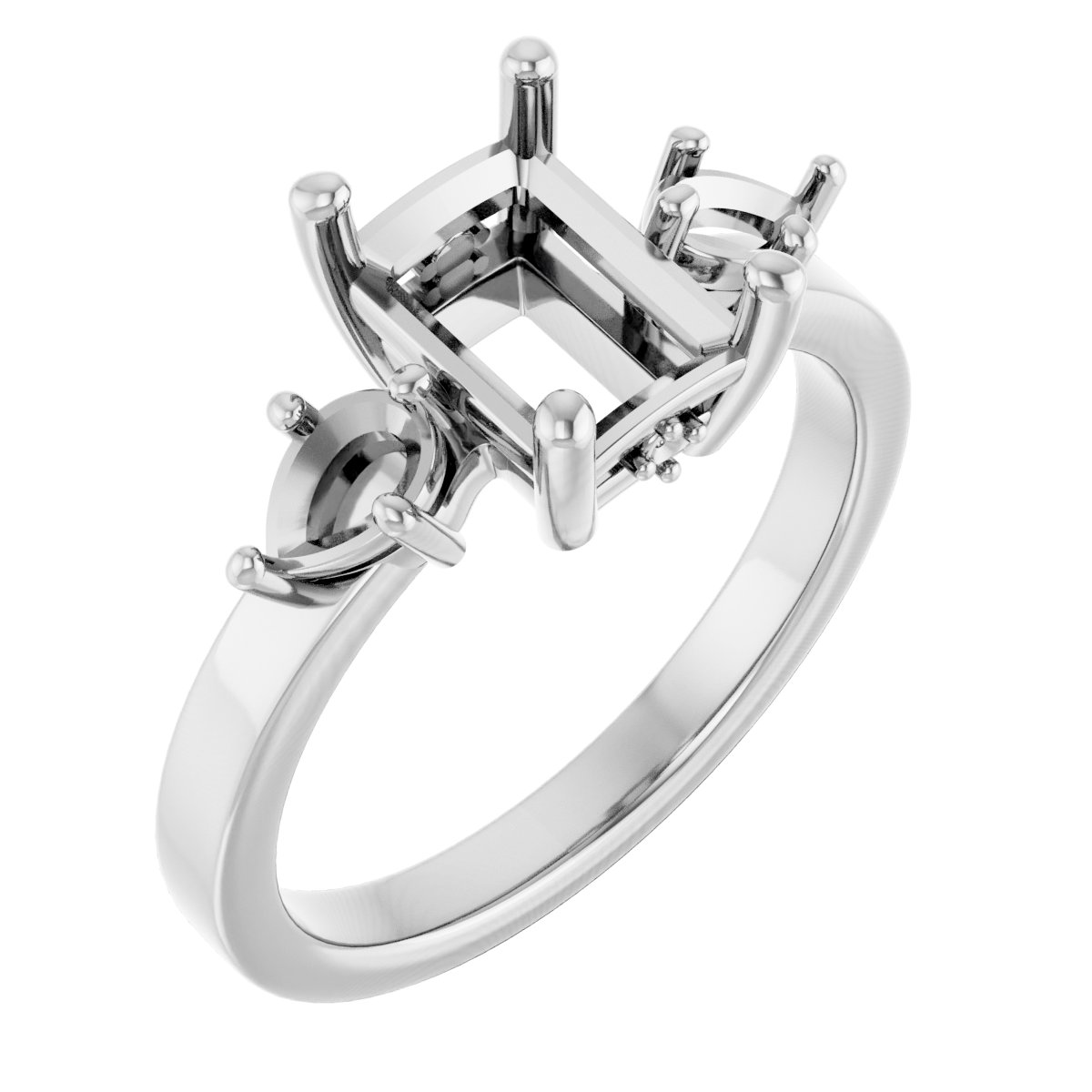 Three-Stone Engagement Ring