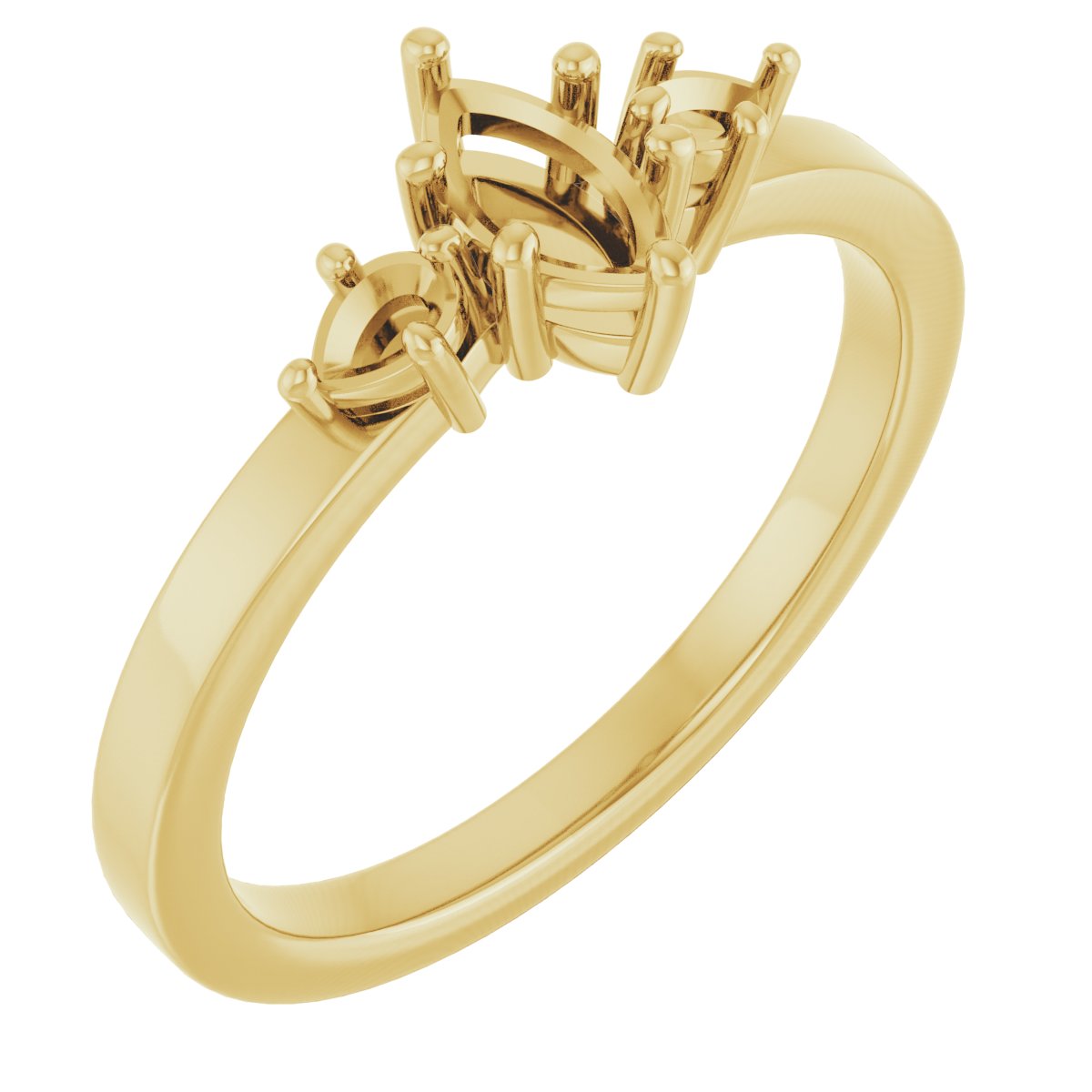 Three-Stone Engagement Ring