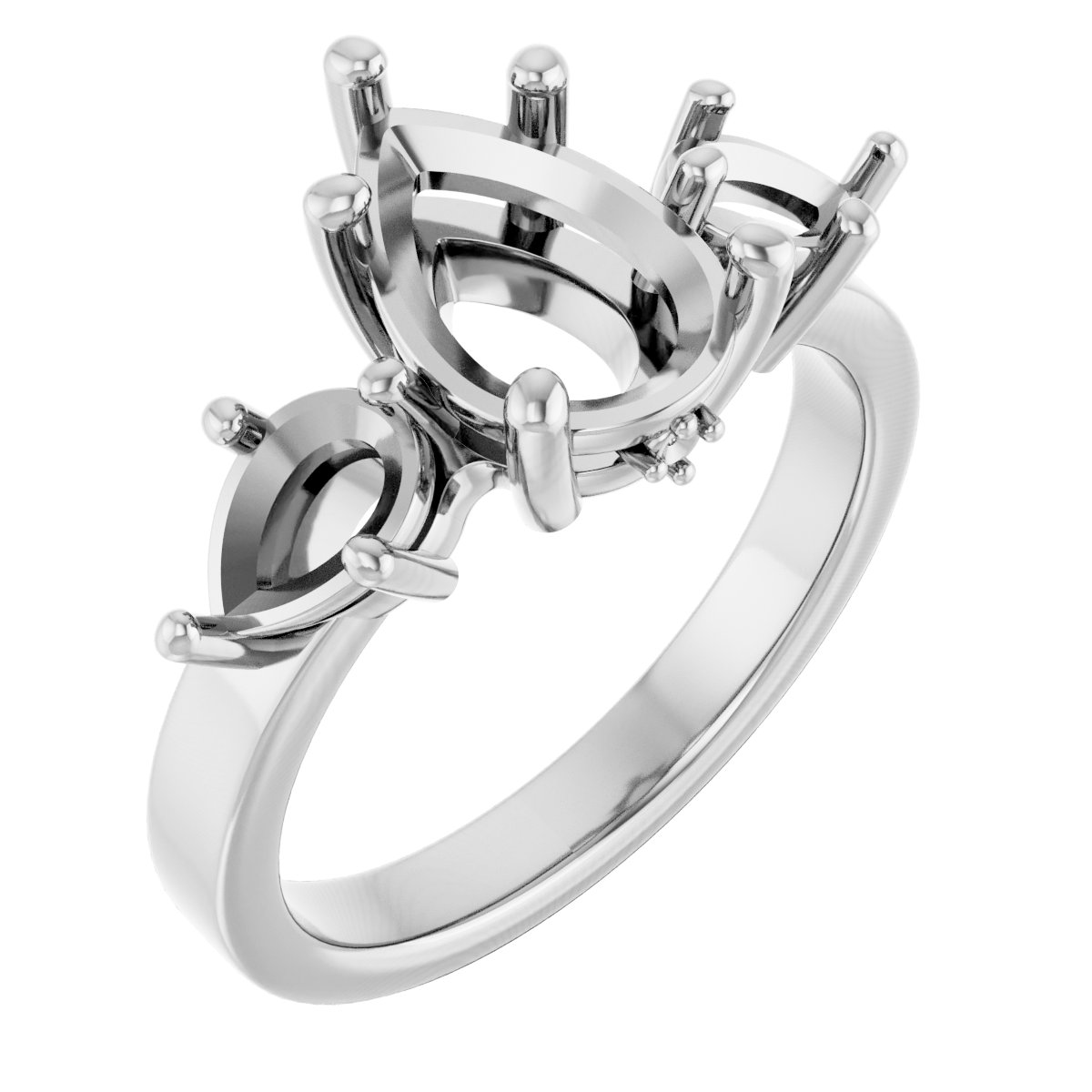 Three-Stone Engagement Ring