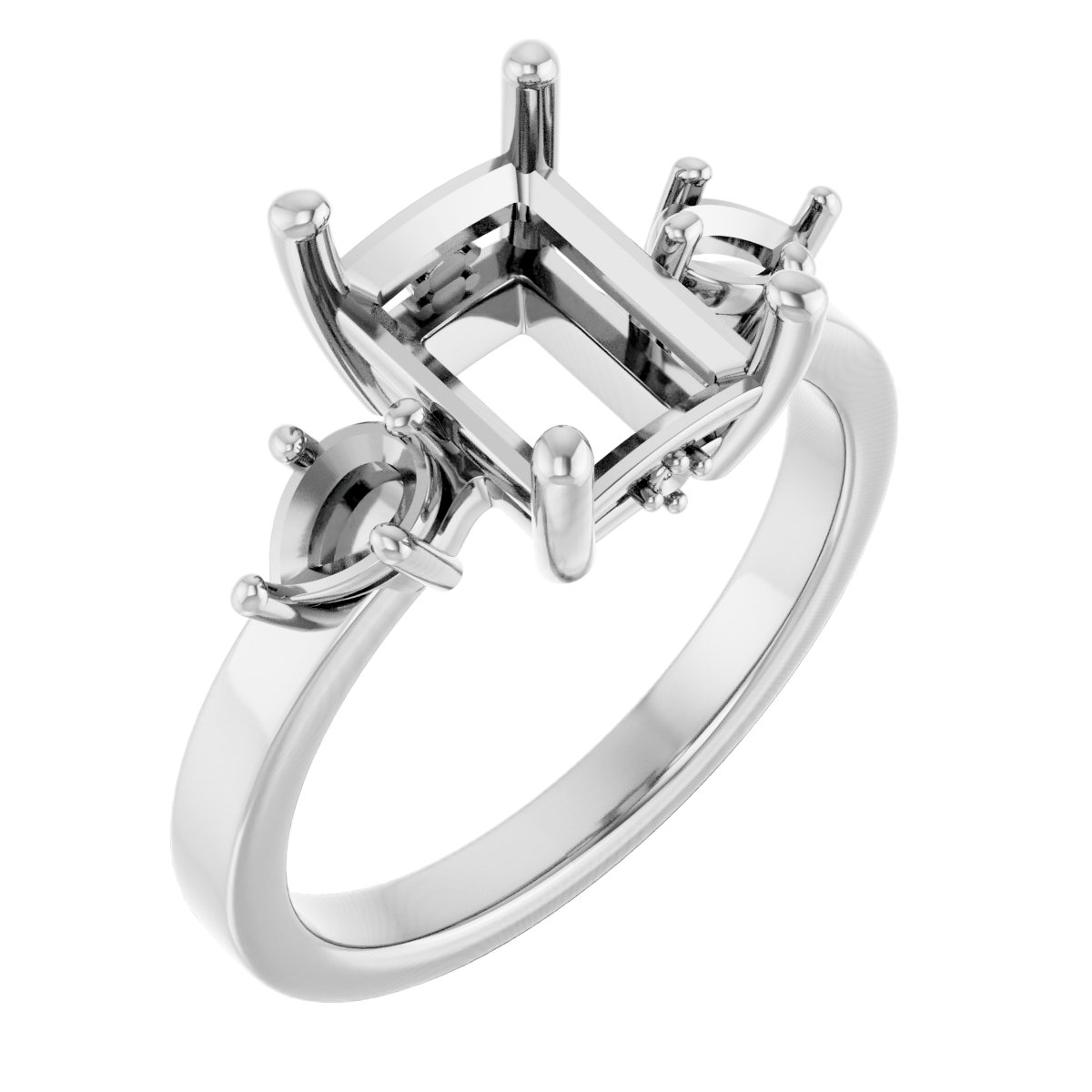 Three-Stone Engagement Ring