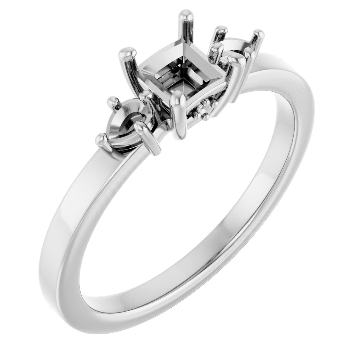 Three-Stone Engagement Ring